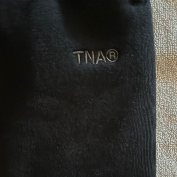 TNA Black Cozy Fleece Joggers - Picture 3 of 3